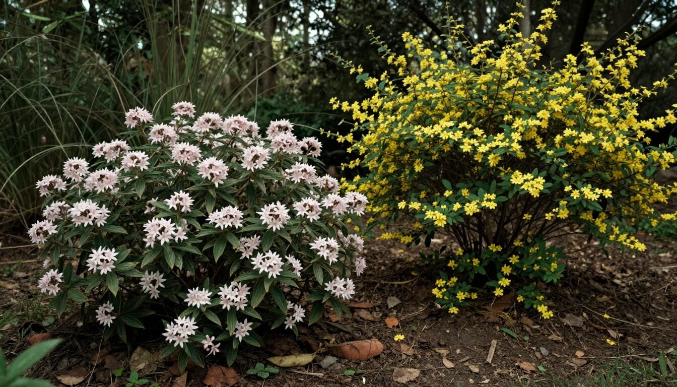 Kalmia et Kerria japonica : arbustes élégants pour sous-bois et haies